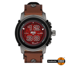 Diesel DZT2043 Display Smartwatch Gen 6 45,5 mm Bruin | Nieuw in doos | Met garantie