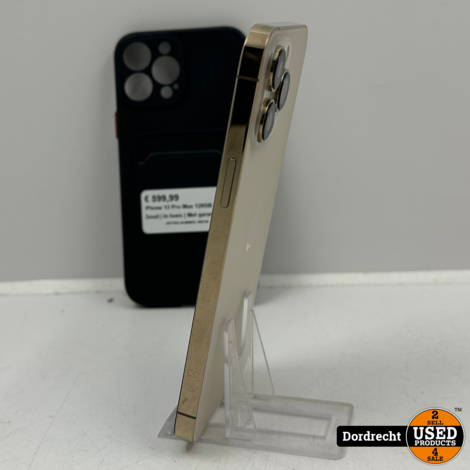 iPhone 13 Pro Max 128GB Goud | In hoes | Met garantie
