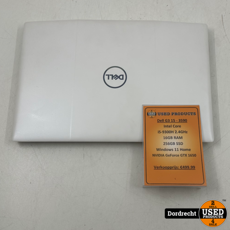 Dell G3 15 - 3590 Laptop | Intel Core i5-9300 16GB RAM 256GB SSD Windows 11  NVIDIA GeForce GTX 1650 | Met garantie