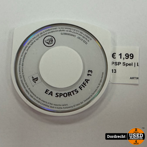 PSP Spel | Los | EA Sports Fifa 13