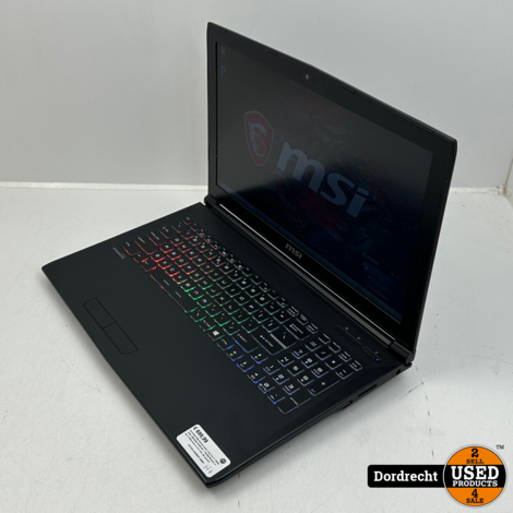 MSI GP62M 7RDX Gaming Laptop | Intel Core i7-7700HQ 2.8GHz 16GB RAM 256GB SSD + 1TB HDD Windows 10 Home  NVIDIA GeForce GTX 1050 | Met garantie