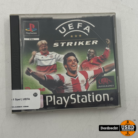 Playstation 1 Spel | UEFA Striker