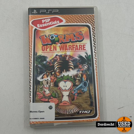 PSP Spel | Worms Open Warfare