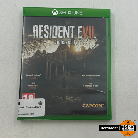 Xbox One Spel | Resident EVII. Biohazard