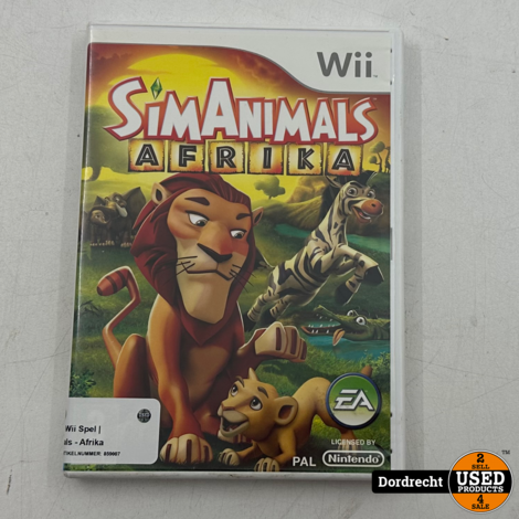Nintendo Wii Spel |  SimAnimals - Afrika
