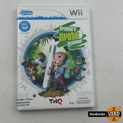Nintendo Wii Spel |  U Draw - Krabbels Grote Avontuur