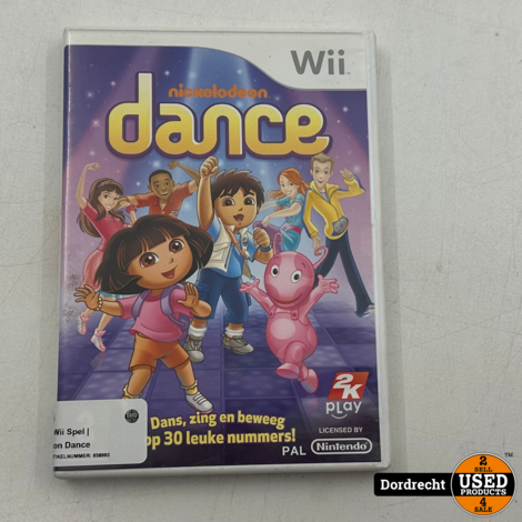 Nintendo Wii Spel | Nickelodeon Dance