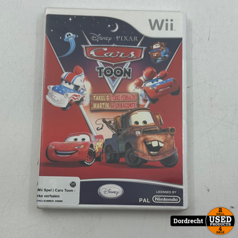 Nintendo Wii Spel | Cars Toon - Takels sterke verhalen