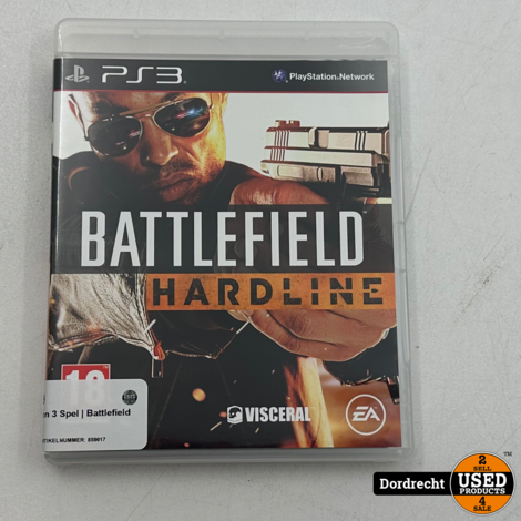 Playstation 3 Spel | Battlefield Hardline