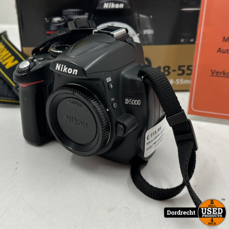 Nikon d5000 camera | Losse body | Met garantie