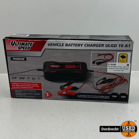 Vehicle battery charger ulgd 10 a1 | Compleet in doos | Met garantie