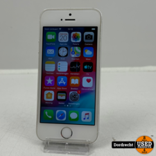 iPhone 5S 32GB Zilver | iOS 12.5.7 | Met garantie