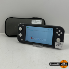 Nintendo Switch Lite Grijs | In hoes | Met garantie