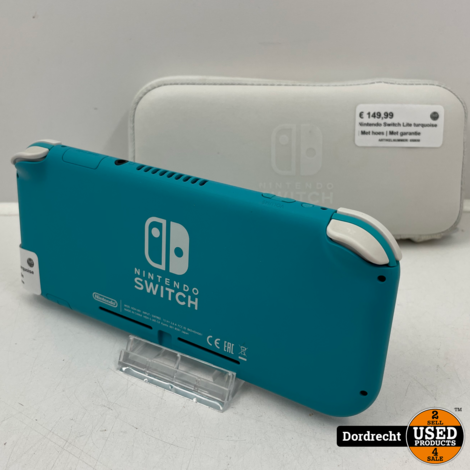 Nintendo Switch Lite turquoise | Met hoes | Met garantie