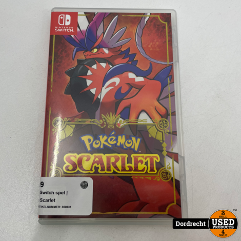 Nintendo Switch spel | Pokemon Scarlet