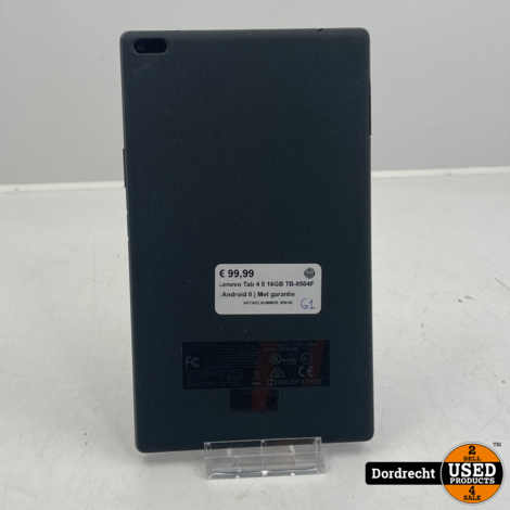 Lenovo Tab 4 8 16GB TB-8504F | Android 8 | Met garantie