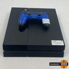 Playstation 4 500GB | Met blauwe controller | Met garantie