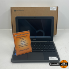 Acer Chromebook 311 C733-C6QF | Intel Celeron N4020 64GB eMMC 4GB RAM Intel UHD Graphics | Compleet in doos | Met garantie