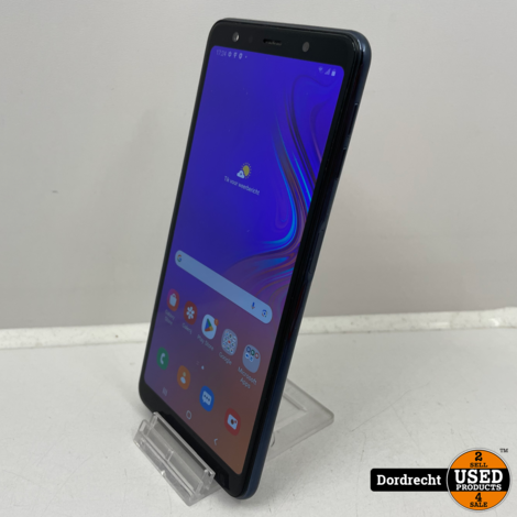 Samsung Galaxy A7 (2018) 64GB Zwart | Android 10 | Met garantie