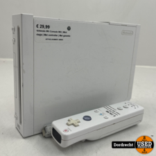 Nintendo Wii Console Wit | Mist klepje | Met controller | Met garantie