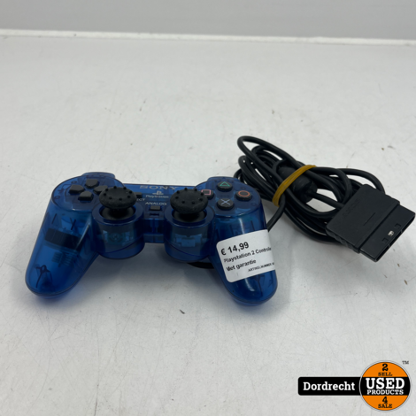 Playstation 2 Controller Blauw | Met garantie