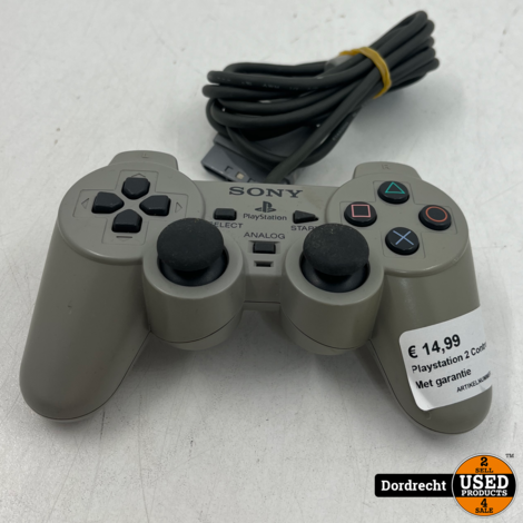 Playstation 2 Controller Grijs | Met garantie