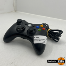 Xbox 360 Controller Zwart | Bedraad | Met garantie