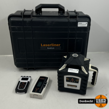 Laserliner Quadrum 410S Rotatielaser set | Met Sensolite 410 | In koffer | Met lader | Met garantie