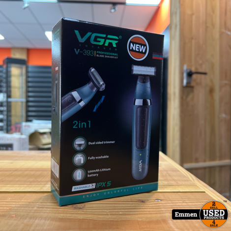 VGR V393 Professional Blade Shaver Kit - Nieuw