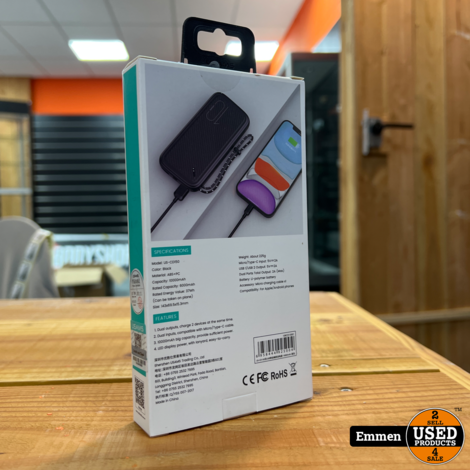 USAMS US-CD150 10.000mAh Powerbank - Nieuw