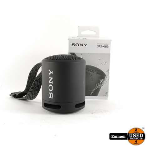 Sony SRS-XB13 Zwart/Black | Zo Goed Als Nieuw