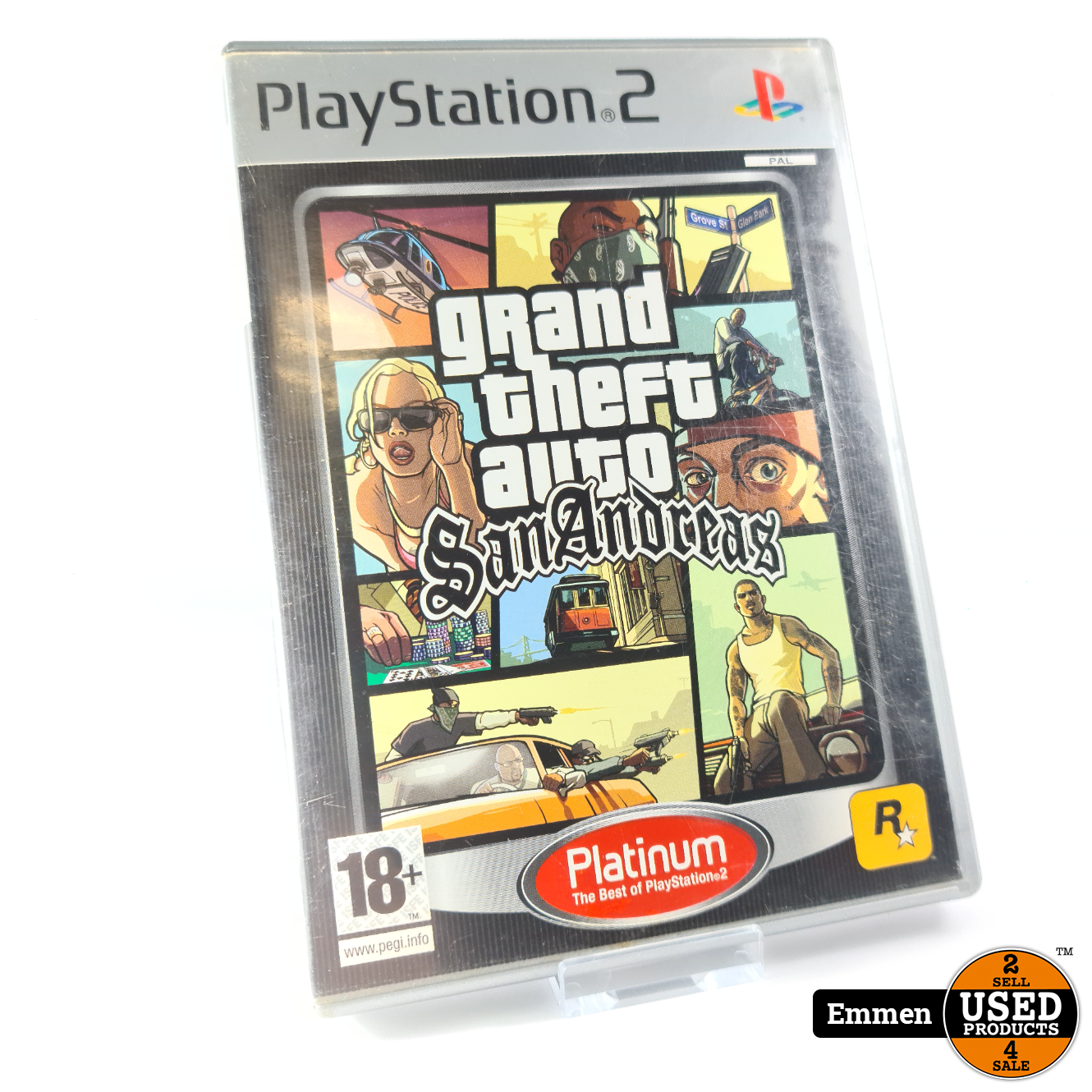 Playstation 2 Game: GTA - Used Products Emmen