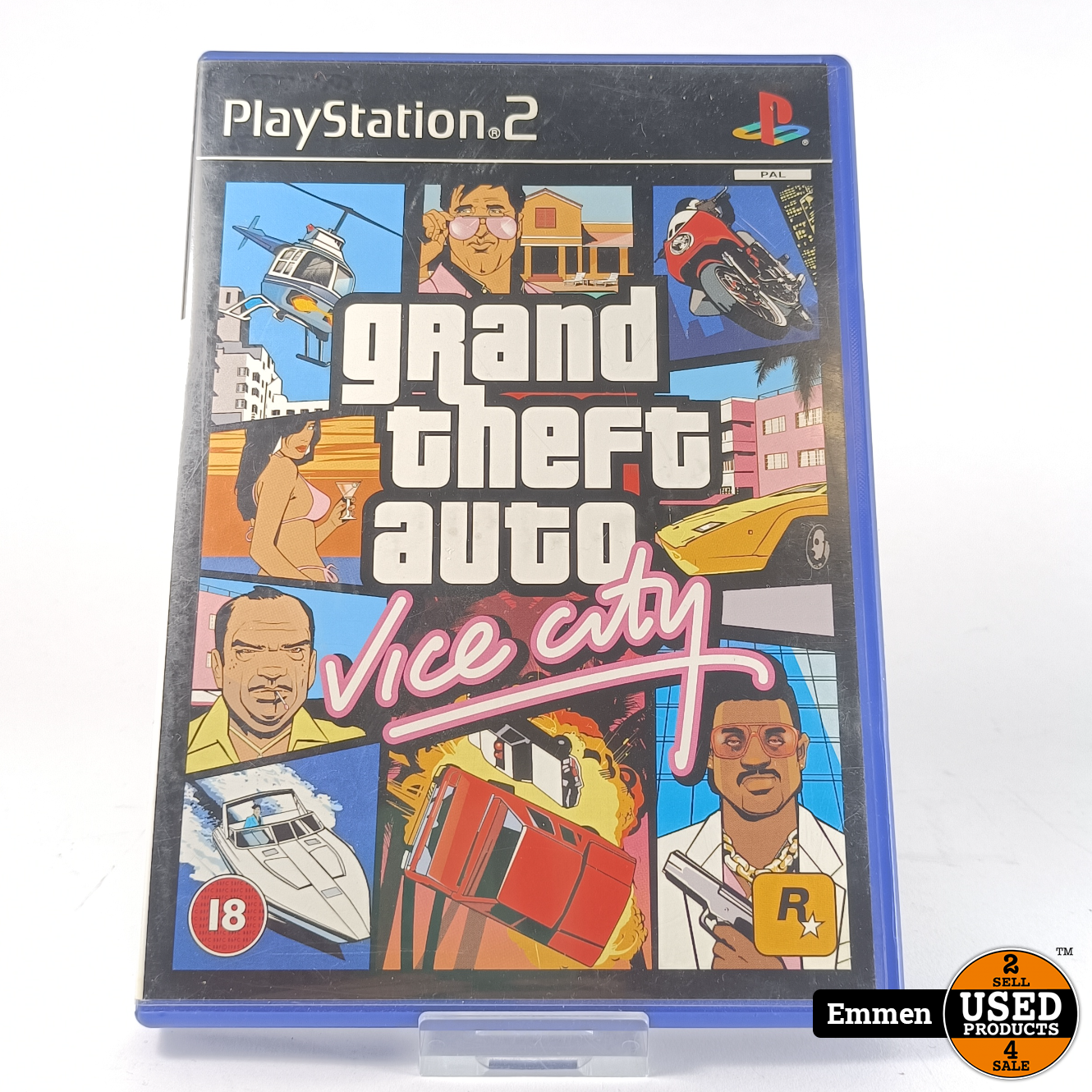 tack Hysterisch Plantage Playstation 2 Game: GTA Vice City - Used Products Emmen