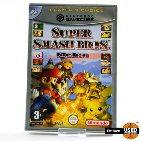 GameCube Game: Super Smash Bros Melee