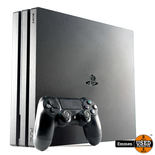 Onzuiver appel plaats Sony Playstation 4 Pro 1 TB Black/Zwart Incl. Controller | In Nette Staat -  Used Products Emmen
