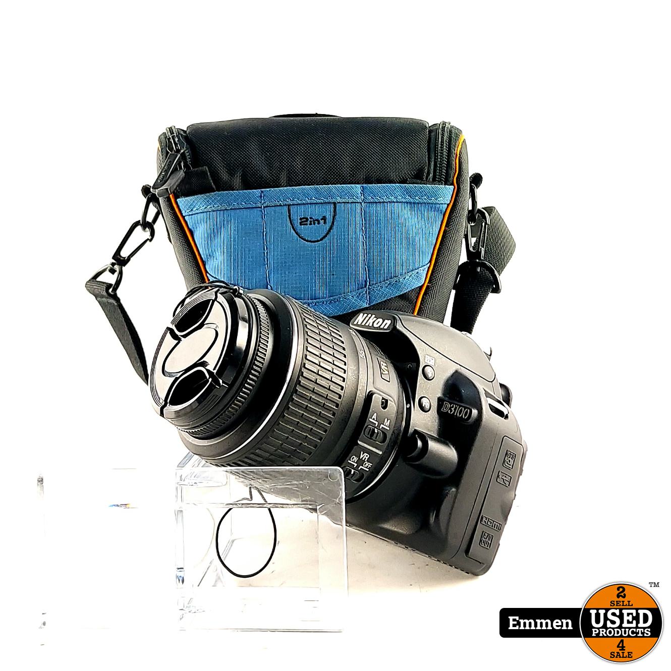 komen van Barmhartig Nikon D3100 Spiegelreflexcamera Incl. Nikkor 18-55mm 2662 Kliks | In Nette  Staat - Used Products Emmen