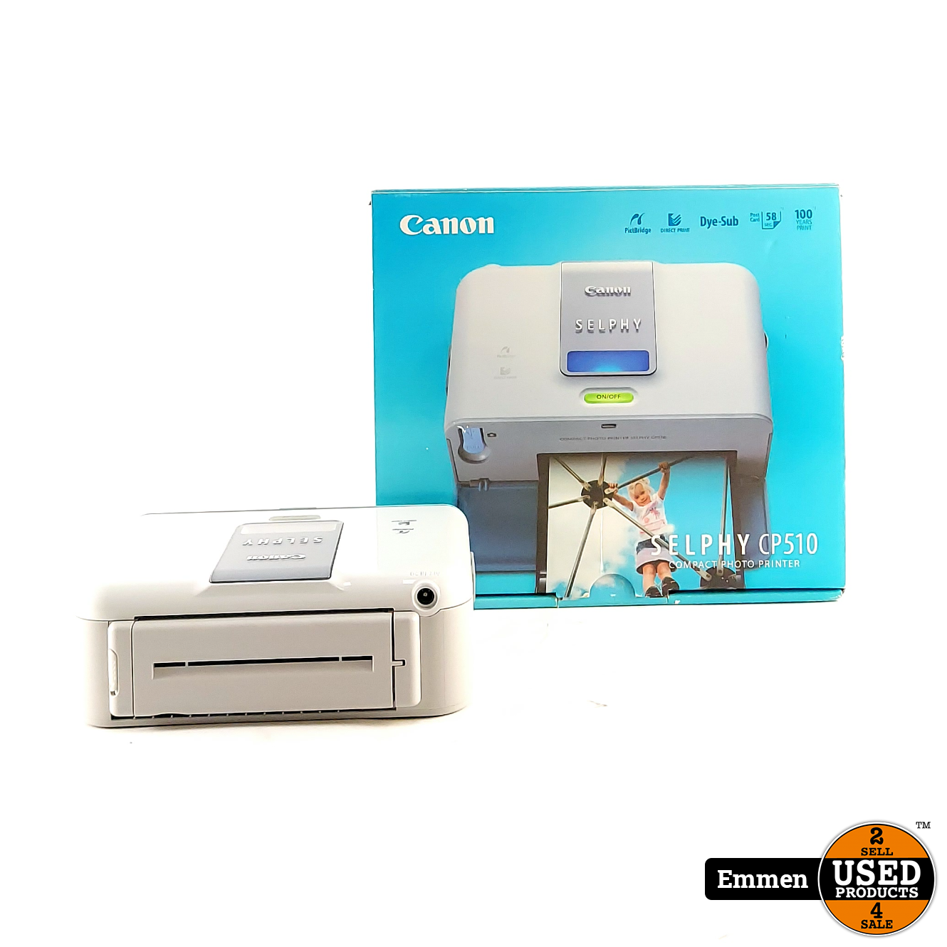 Welkom Dochter Republikeinse partij Canon Selphy CP510 Compact Foto Printer | In Nette Staat - Used Products  Emmen