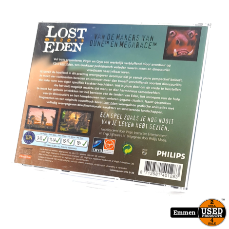 Cd-I Game: Lost Eden Incl. Boekje | In Nette Staat