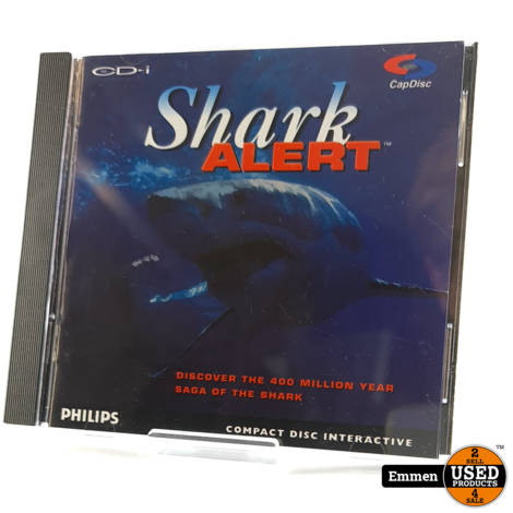 CD-I Game: Shark Alert Incl. boekje | In Nette Staat