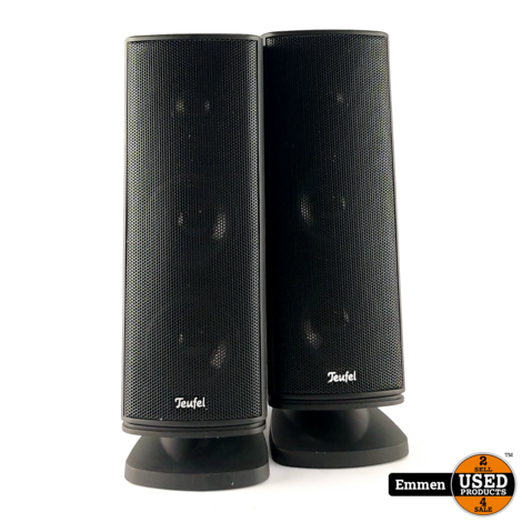 Teufel CB 200 F Stereo Speaker Set Black/Zwart | In Nette Staat