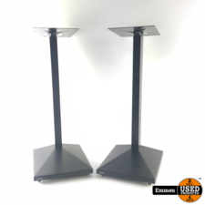 Speakerstandaard Set Spikes Black/Zwart | In Nette Staat