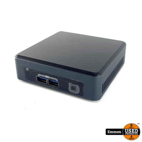 Intel NUC7I5DNK Desktop, i5-7300U, 8GB DDR4, 256GB SSD | In Nette Staat