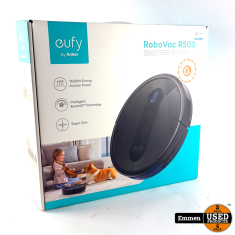 Eufy Robovac R500 Robotstofzuiger Black/Zwart | Nieuw In Doos