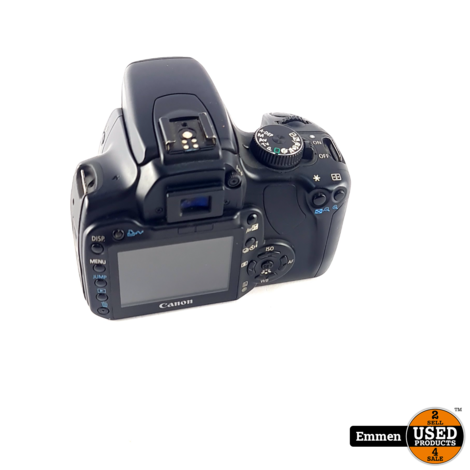 Canon EOS 400D Spiegelreflexcamera Black/Zwart, Incl. 2 Accu's + Lader | In Nette Staat