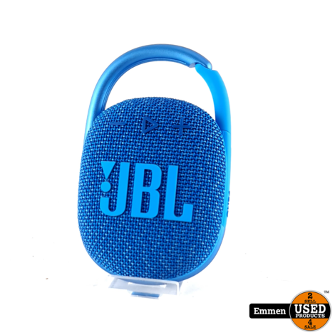 JBL Clip 4 Blue/Blauw | Zo Goed Als Nieuw
