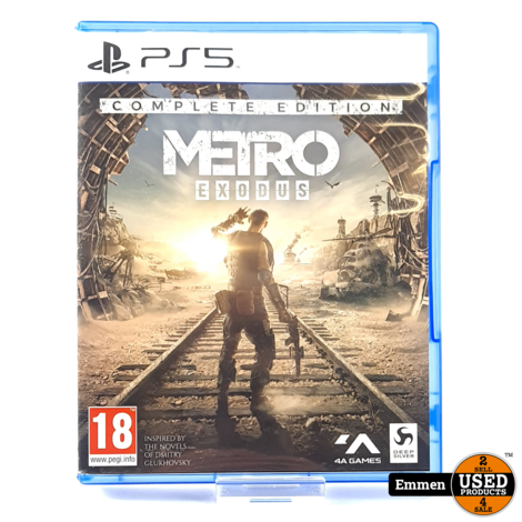 Playstation 4 Game: Metro Exodus: Complete Edition