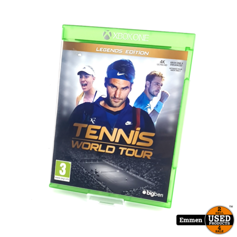 Xbox one game: Tennis World Tour Legends Edition