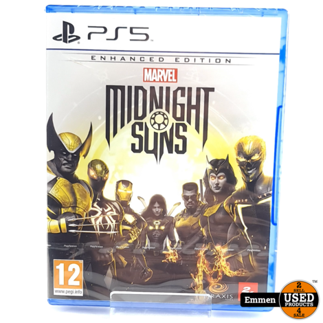 Sony Playstation 5 Game: Marvel Midnight Suns (Enhanced Edition) | Nieuw In Seal