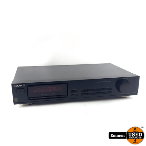 Sony St-S110 Stereo FM/Am Tuner Black/Zwart | In Nette Staat