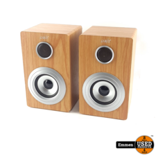 Pulsar EE3515 Wooden Speakerset 5W | In Nette Staat